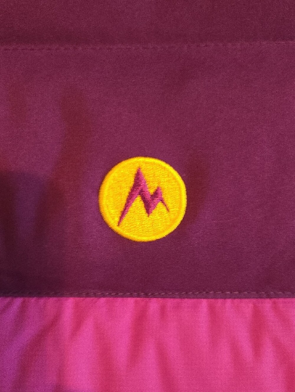 Marmot Purple Hooded Puffer Jacket - Small - Picture 15 of 16